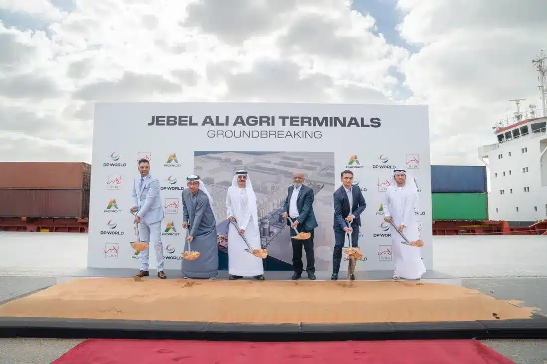 DP WORLD BREAKS GROUND ON AED 550 MILLION ‘AGRI TERMINALS’ FACILITY
