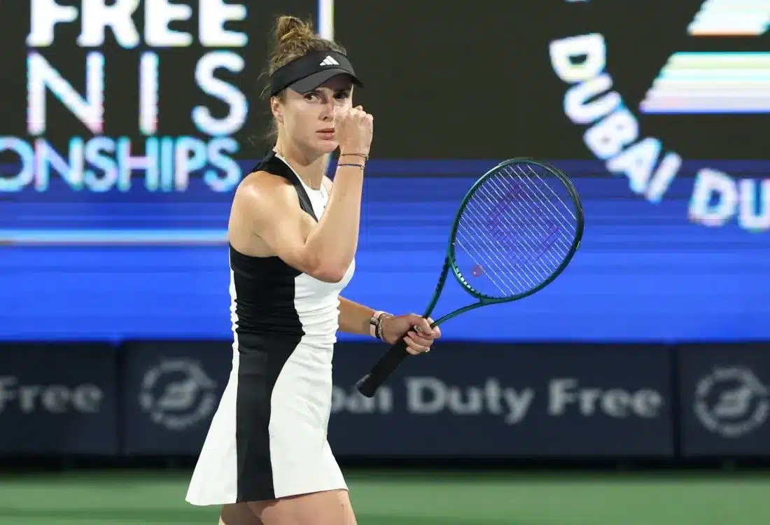 Dubai Duty Free Tennis Championship-WTA-Elina Svitolina edges second-set tie-break to move past Ukrainian compatriot Anhelina Kalinina