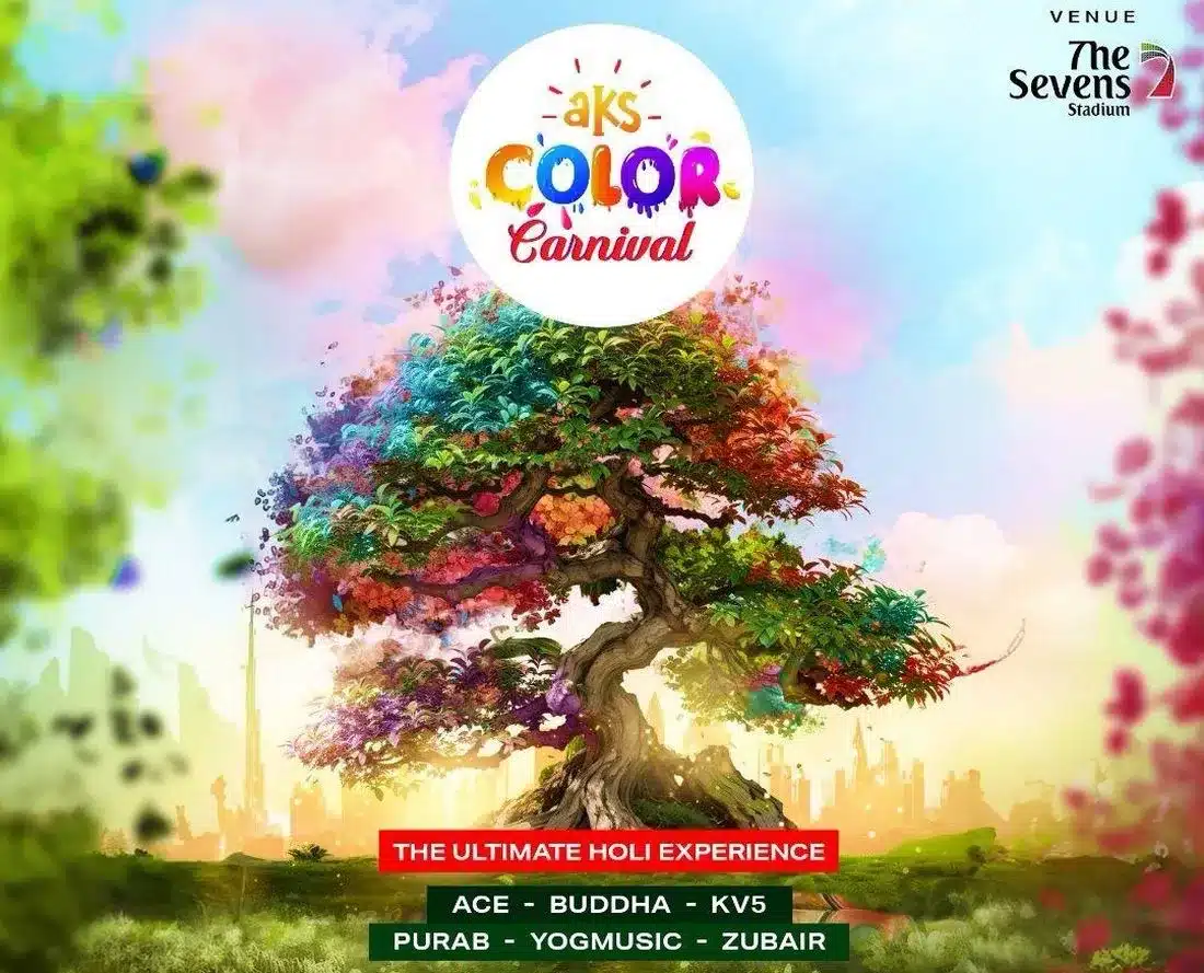 Holi Party-Holi-Festival-Fun-Dubai - AKS carnival - Celebration