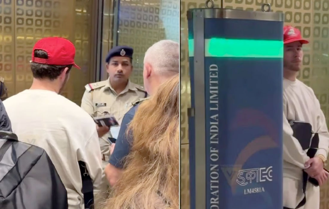 Nick-Jonas-Mumbai-airport