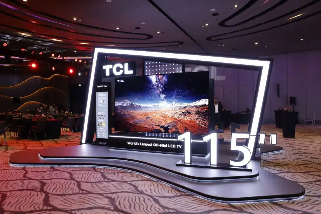 TCL Unveils World's Largest QD-Mini LED TV in Dubai