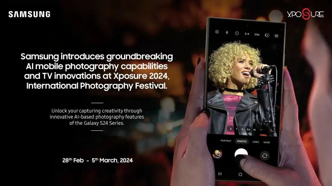 Samsung showcases advanced AI photography capabilities of Galaxy S24 Series at Xposure 2024