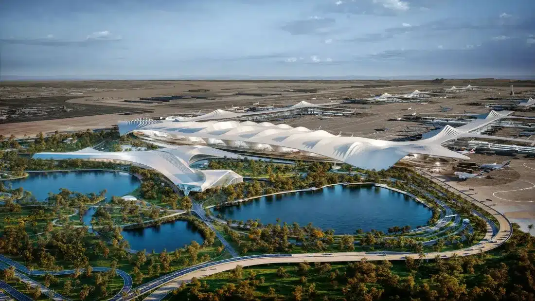 Mohammed bin Rashid approves designs, start of work on new AED 128 billion passenger terminal at Al Maktoum International Airport
