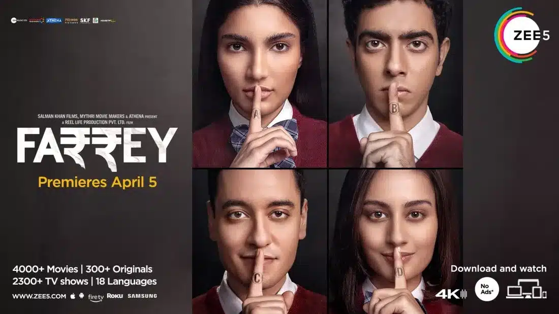 ZEE5 Global Announces The World Digital Premiere Of Alizeh Agnihotri’s High-School Drama, ‘Farrey’