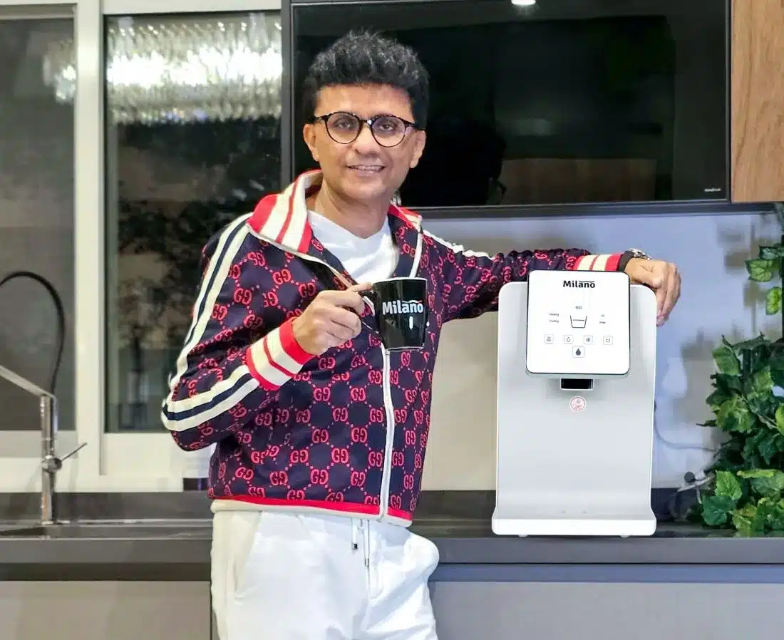 Milano and Vice Chairman of Danube Group, Anis Sajan, extends support to UAE flood victims with 500 Water Purifier Initiative