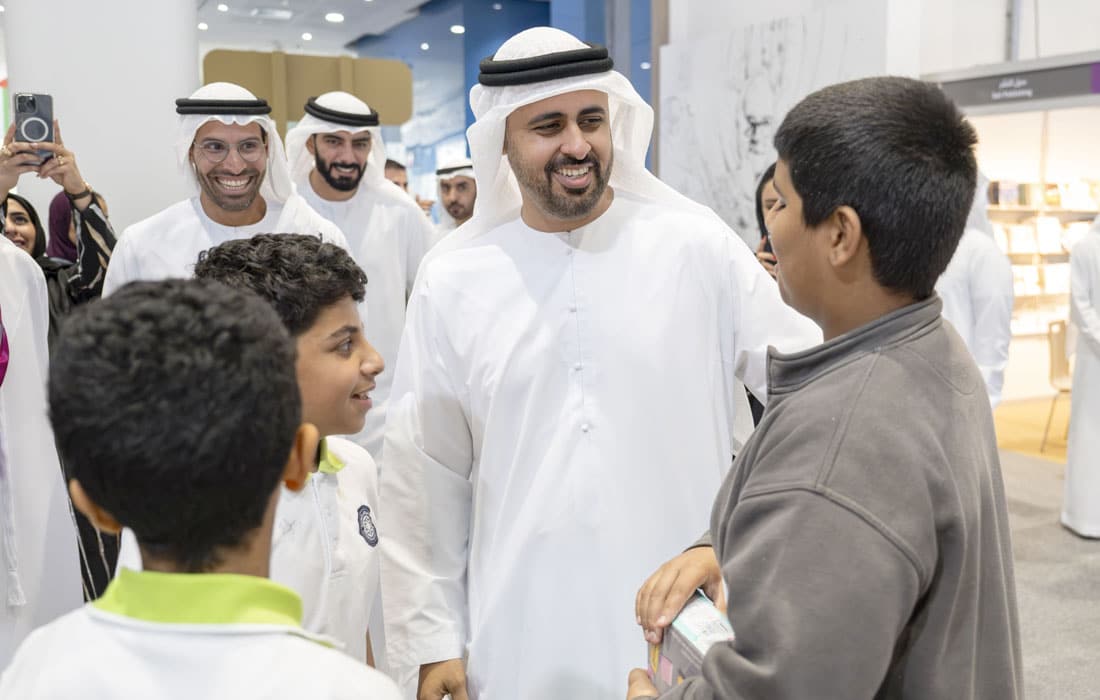 Theyab bin Mohamed bin Zayed inaugurates 33rd Abu Dhabi International Book Fair