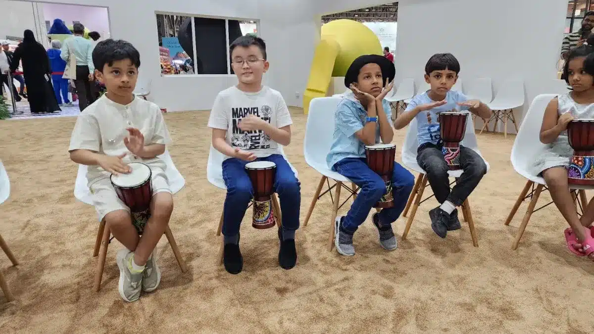 Sharjah is celebration time for children and young adults, where they learn arts, crafts, music and more in addition to buying books