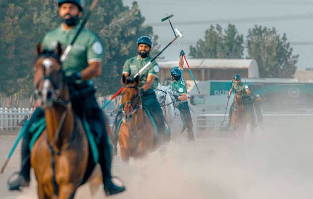 Dubai Police UAE Tent Pegging Police Team