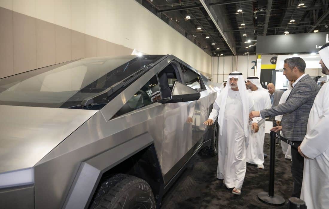 Nahyan bin Mubarak attends Electric Vehicle Innovation Summit