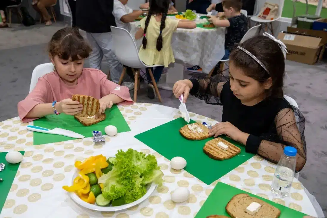 At the 15th edition of the Sharjah Children’s Reading Festival, young children practised their culinary imagination with nature’s bounty aided by a fairy tale.