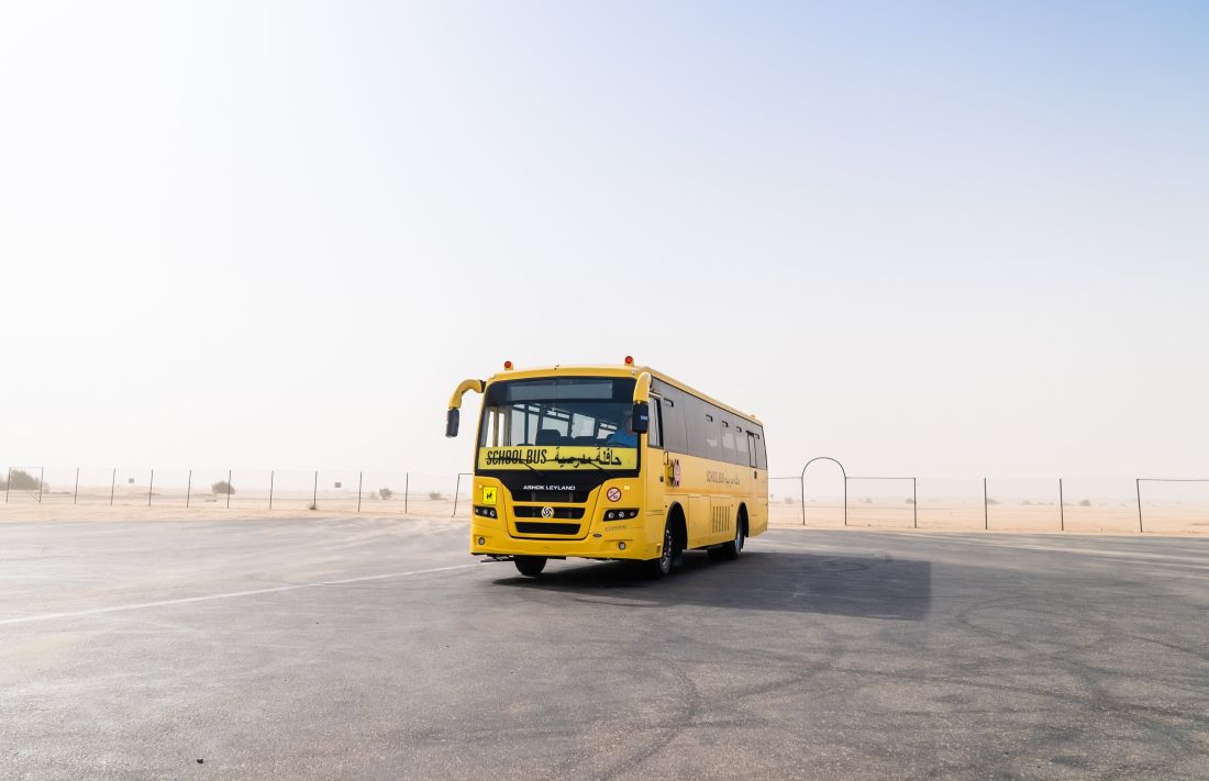 School Bus Picture - Bio-Fuel with the environment sustainability