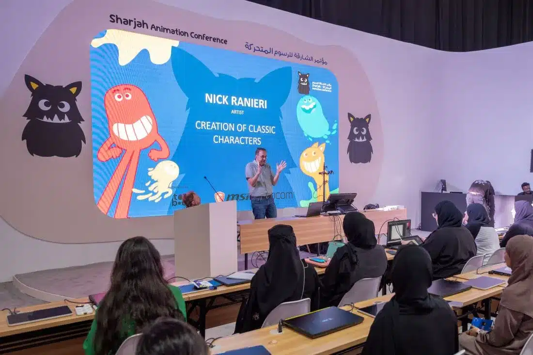 Sharjah Animation Conference hosts sold-out workshop with legendary Disney animator Nik Ranieri