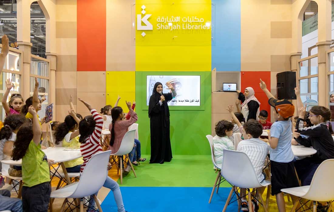 Sharjah Public Library provides countless opportunities for young imaginations.