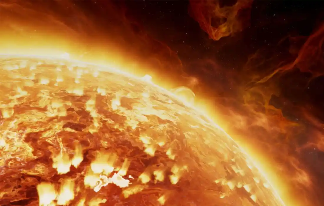 Solar storm earth geomagnetic