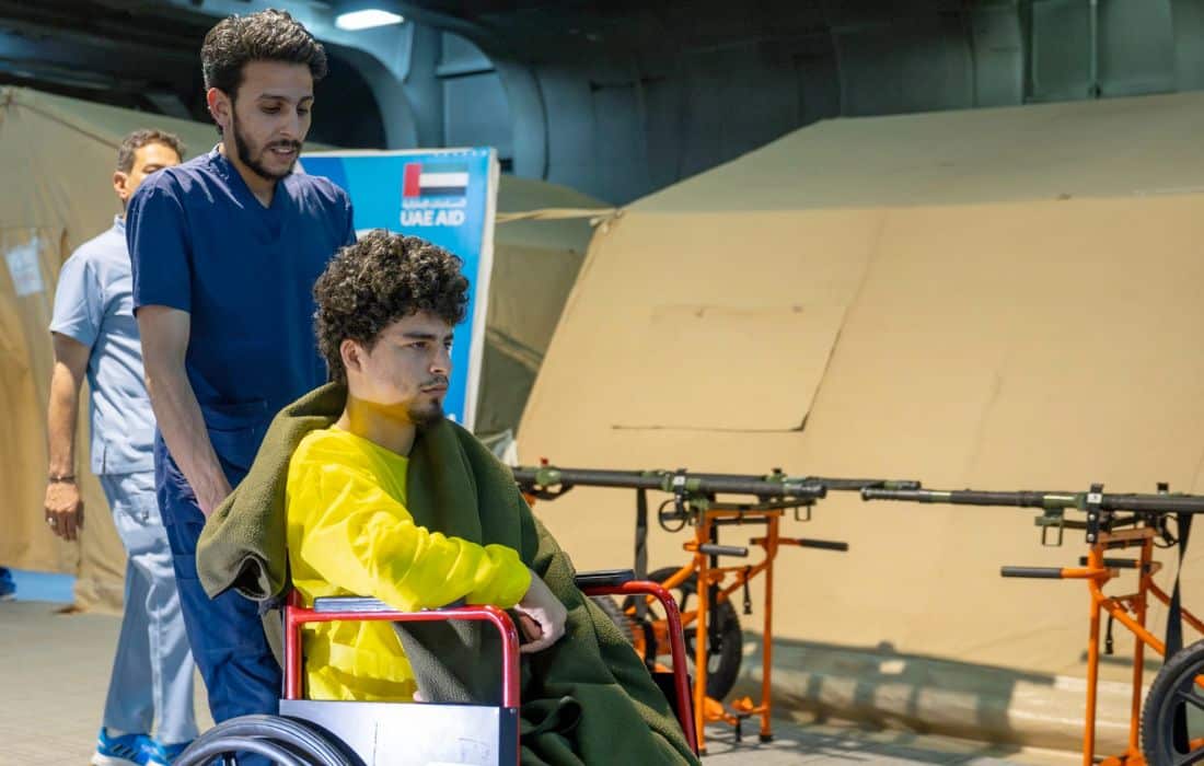 UAE Floating Hospital conducts intricate surgeries for injured Palestinians in 'Operation Chivalrous Knight 3'