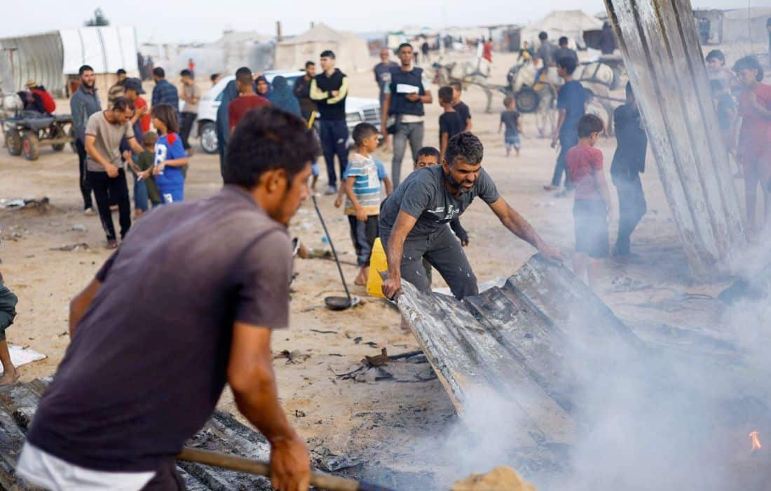 UAE condemns Israeli offenses in Gaza Strip, targeting of refugee tents in Rafah