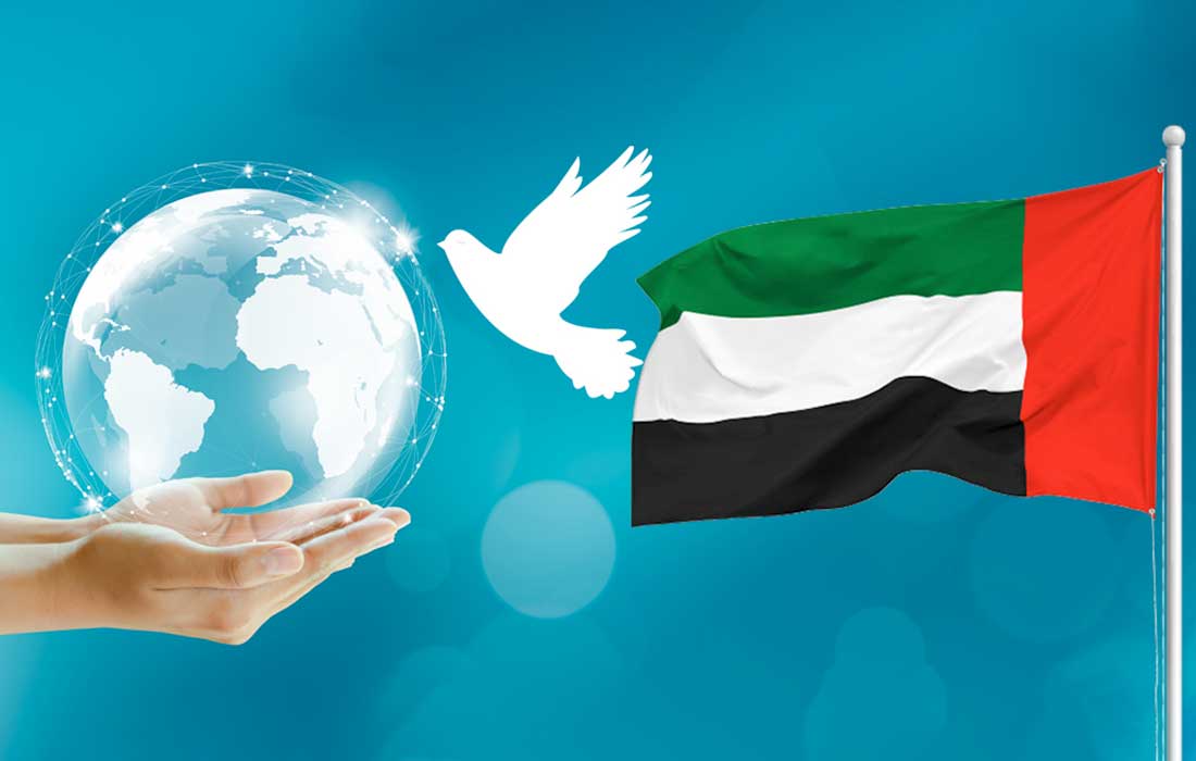 UAE pioneering role spreading values tolerance peace