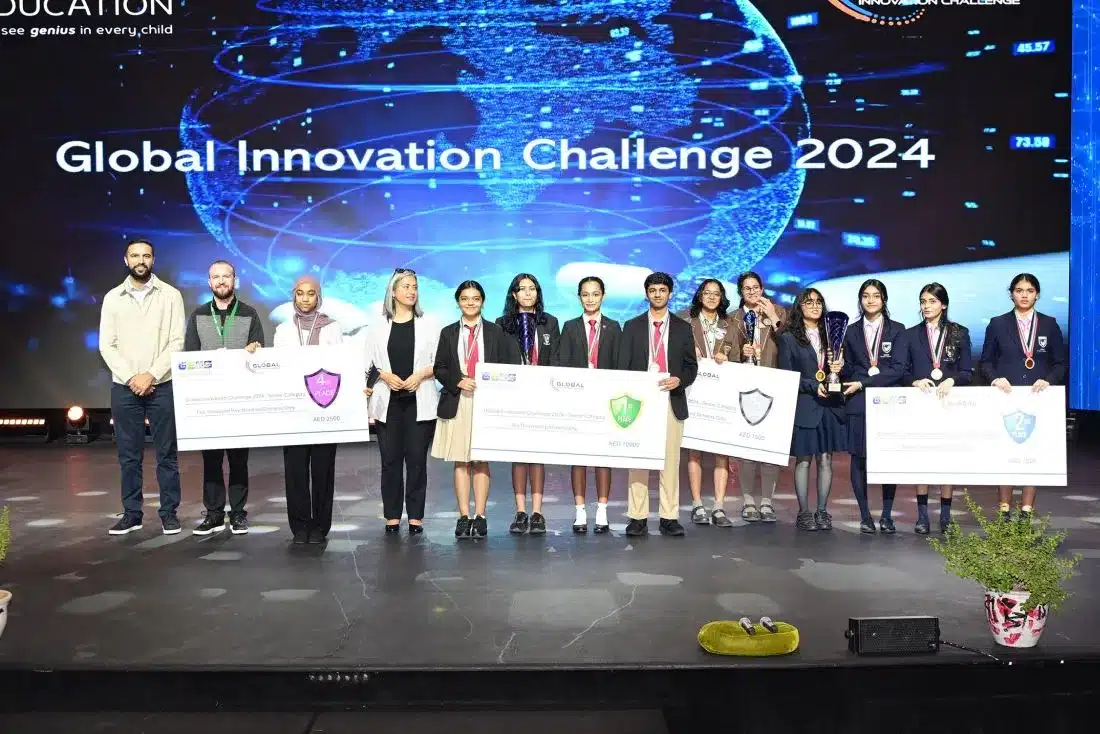 GIC senior winners - 1,100 brilliant youths showcase solutions in 7th GEMS Innovation Challenge