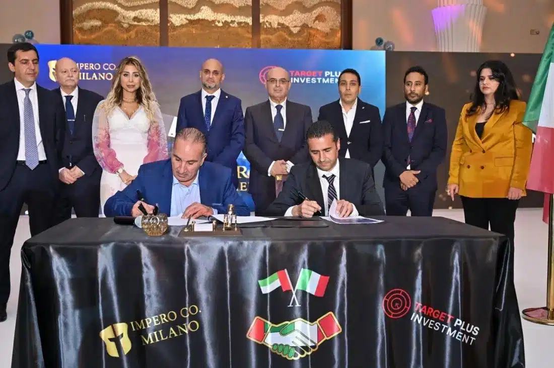 Signing Ceremony of Joint cooperation between Target Plus and Impero Milano