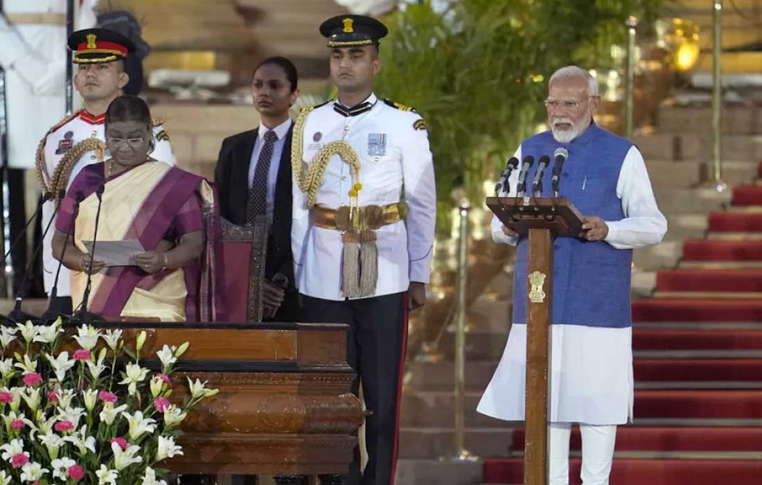 Narendra Modi sworn in as Prime Minister of India for third consecutive term