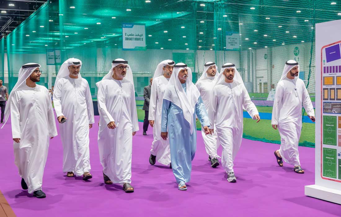 Sheikh Nahyan at Abu Dhabi Summer Sports 2024