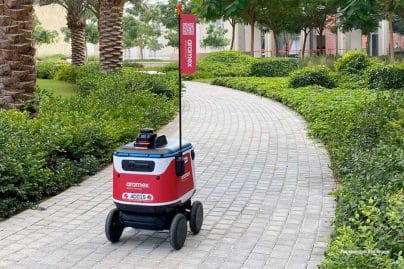 Your parcels will soon be delivered by a robot: Aramex and DIEZ partner up