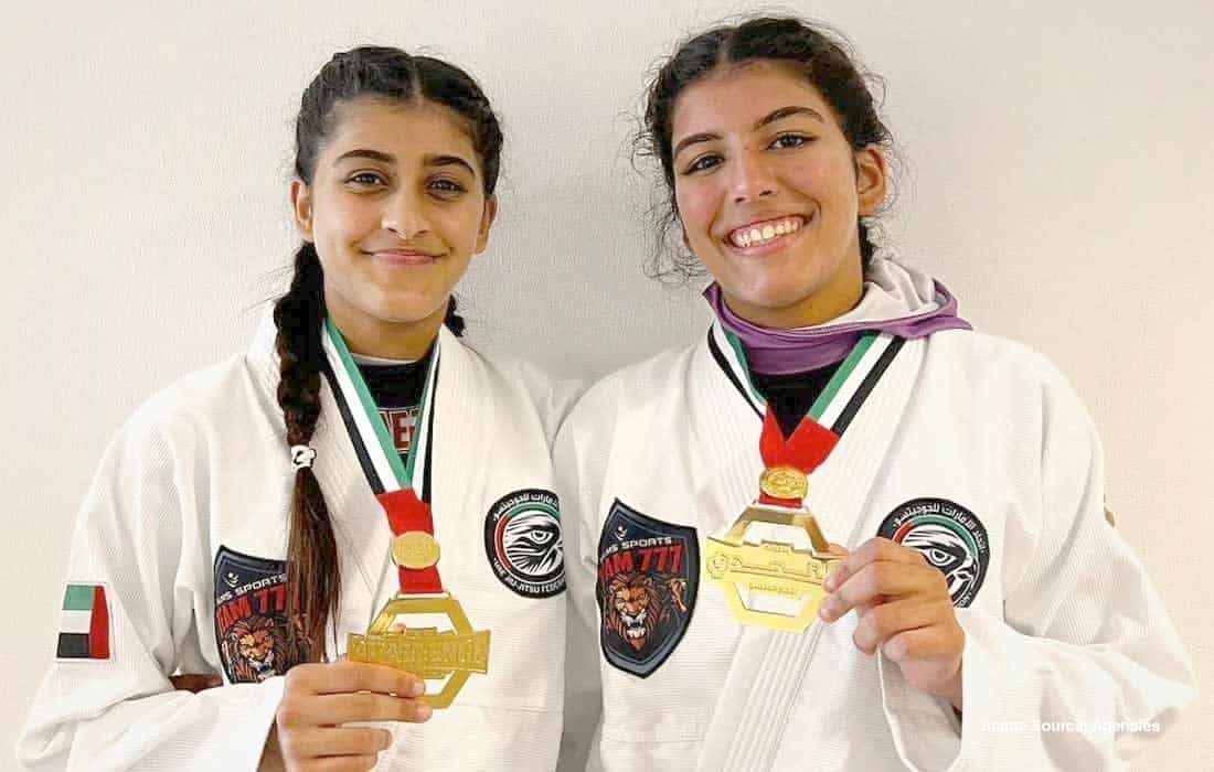 Al Hammadi sisters in UAE are ready to defend their MMA titles