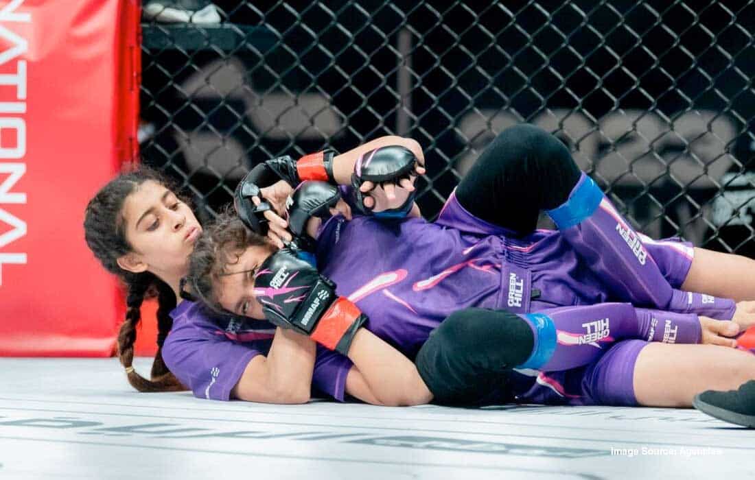 Al Hammadi sisters in UAE are ready to defend their MMA titles