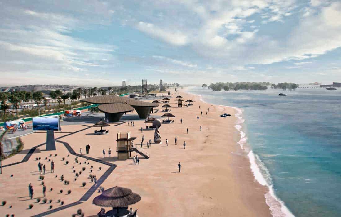 Dubai is planning to create the best beach in the world