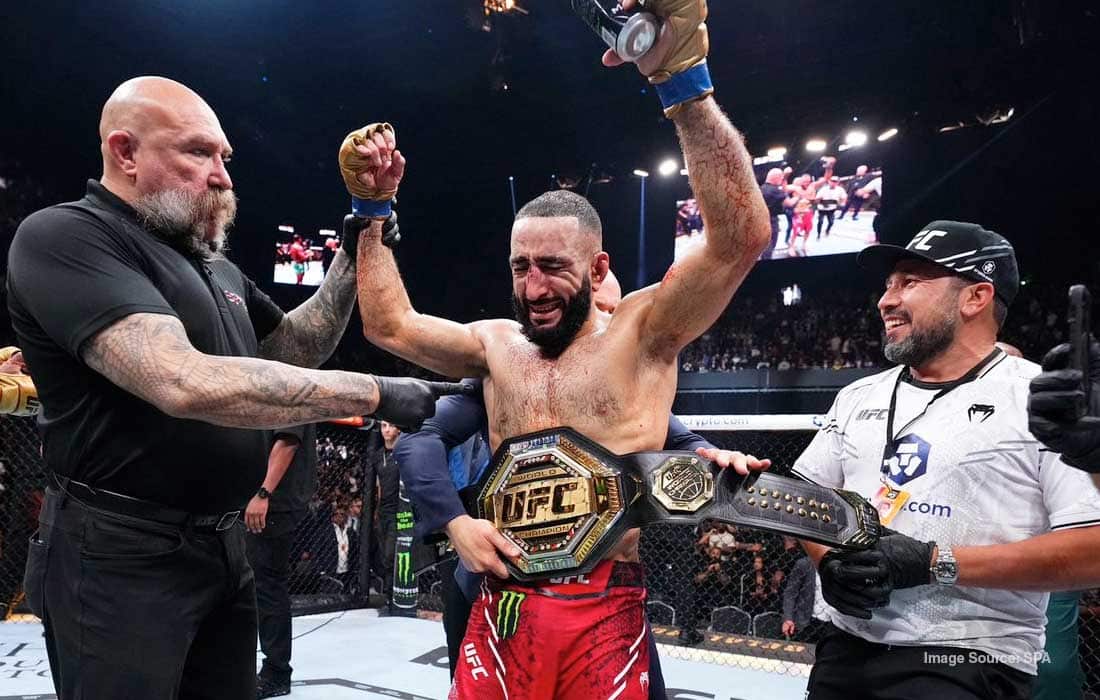 Palestinian origin fighter Belal Muhammad wins MMA UFC Title