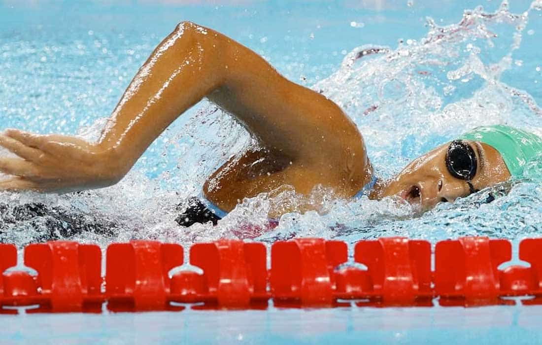 Saudi Female Swimmer breaks record at Paris Olympics 2024