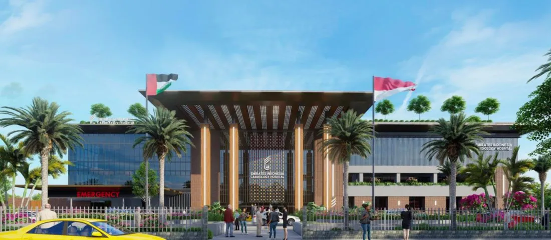 • The 135-bed UAE-Indonesia Hospital for Cardiac Diseases in Surakarta, Indonesia will be the first hospital established as part of the program