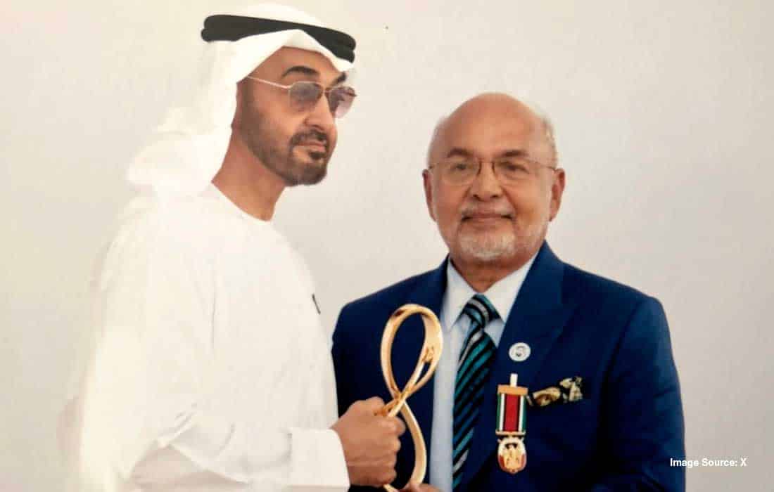 UAE names street after Doctor George Matthew of Indian Origin for his Healthcare contributions