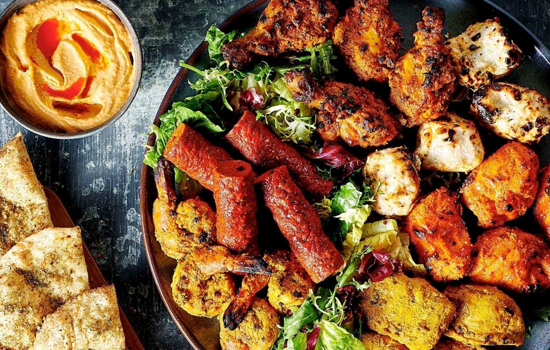 World Kebab Day Dubai UAE Zafran India kitchen food