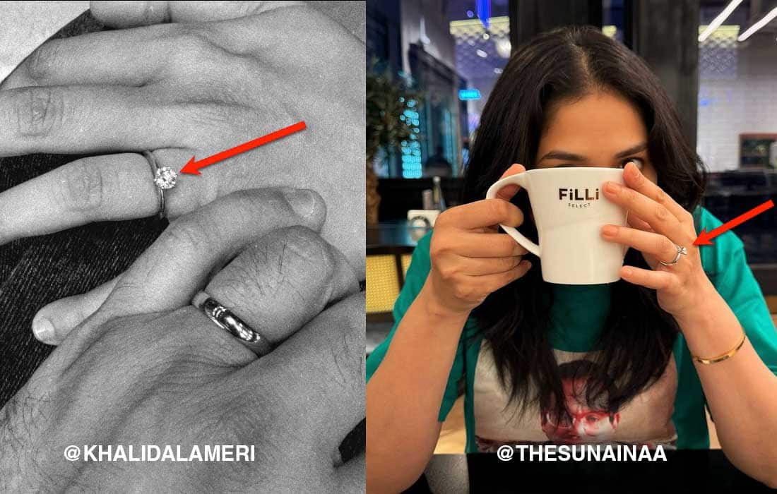 Khalid Al Ameri really engaged to Tamil actor Sunaina