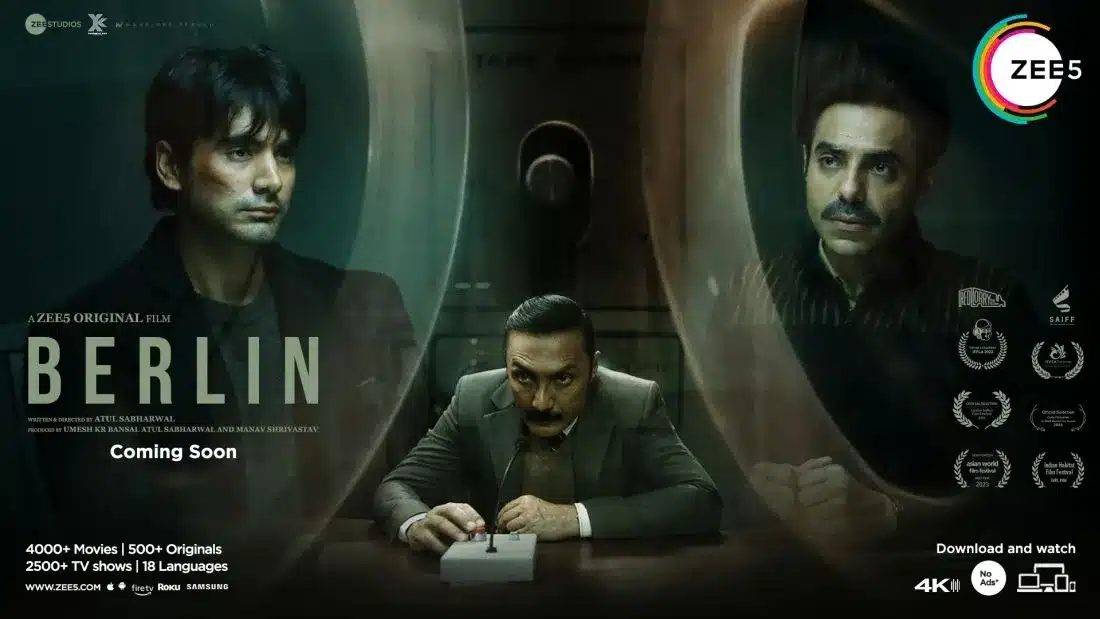 Global festival sensation, 'Berlin' finds home on ZEE5 Global, star-studded spy thriller set for exclusive premiere