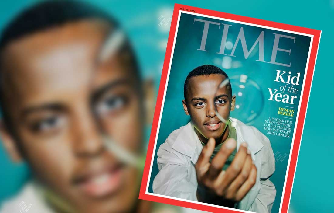 Ethiopia-born teen who created skin cancer soap named Time’s 2024 Kid of the Year