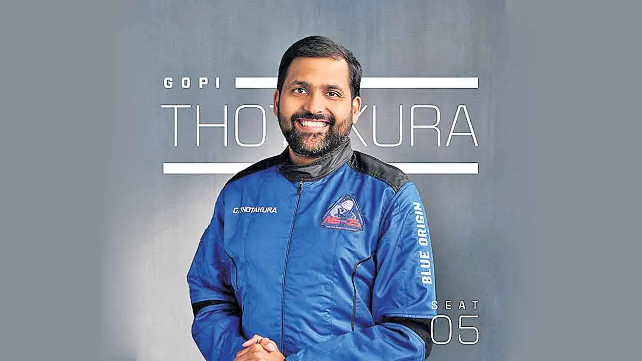 Gopichand-Thotakura- India's first civilian space tourist