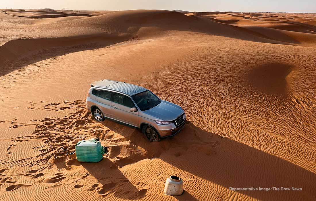 Indian dies after their car ran out of fuel in Saudi Arabia's Rub' al Khali desert