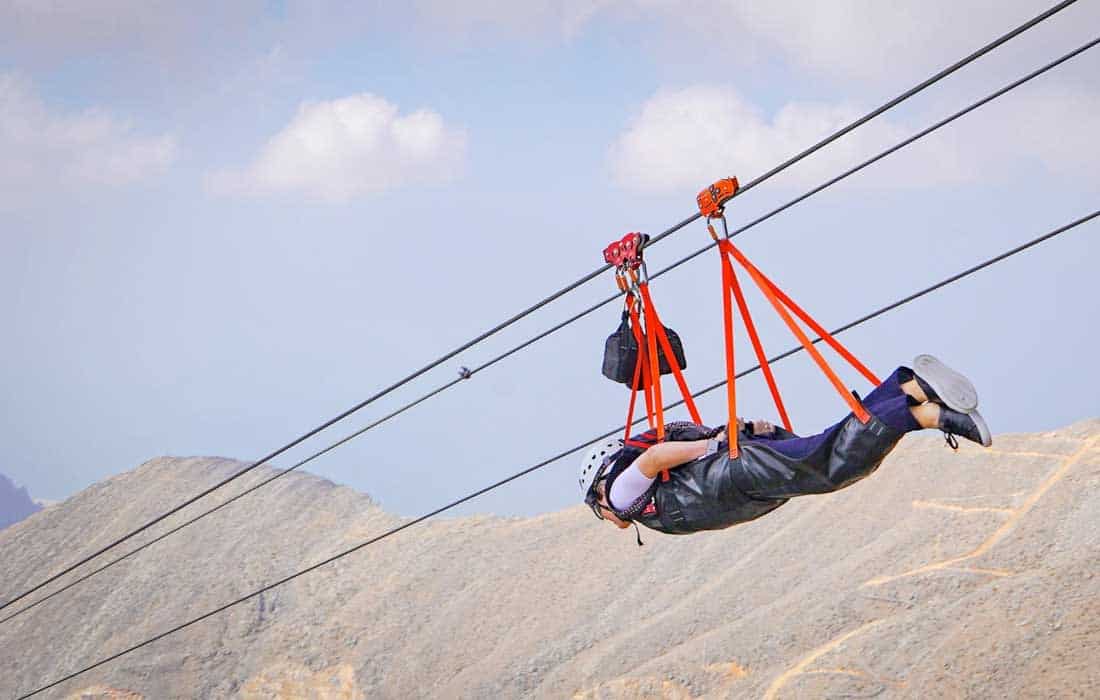 Jais Flight zip line delivers unmatched excitement in Ras Al Khaimah