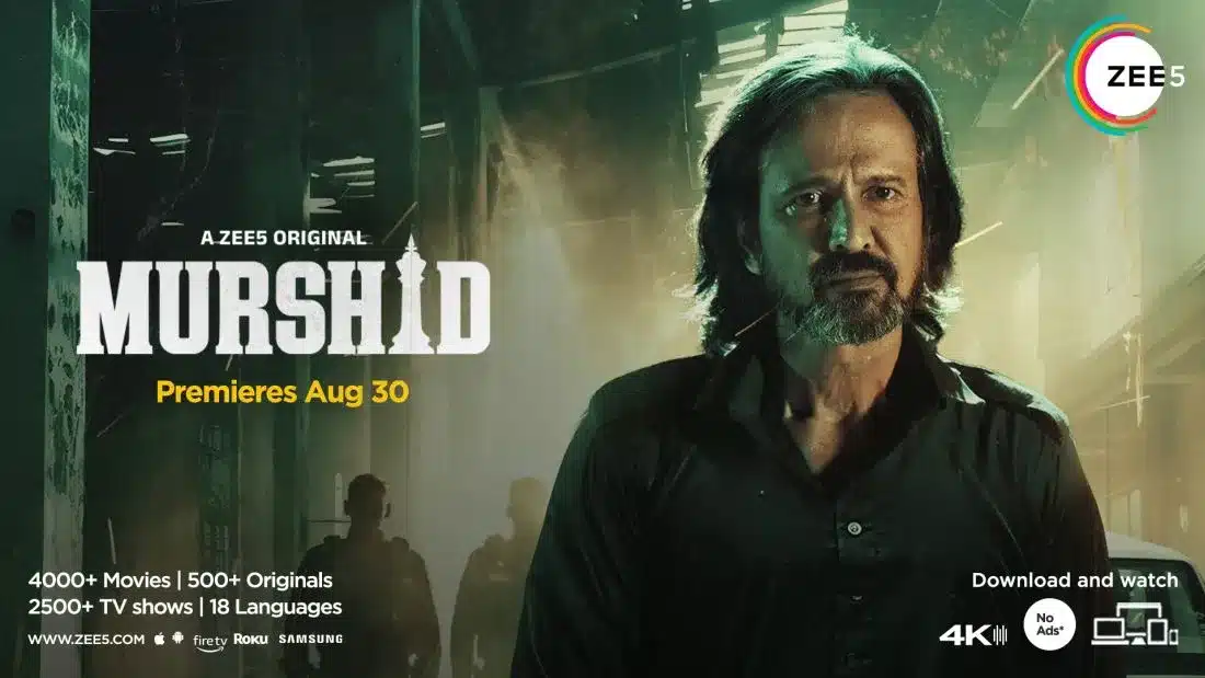 Trailer out now! ZEE5 Global original series, 'Murshid' starring Kay Kay Menon as a mafia don is set to premiere on 30th August