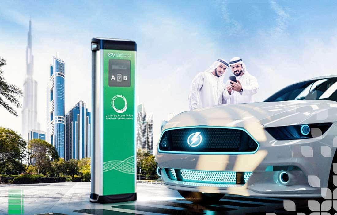 Pay to recharge your EV in UAE