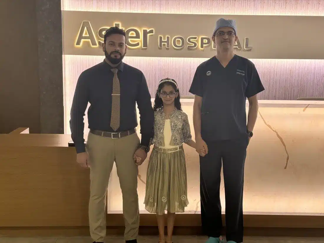 Rare, twisted intestine causing bowel obstruction in a 12-year-old girl treated with life-changing surgery at Aster Hospital Sharjah