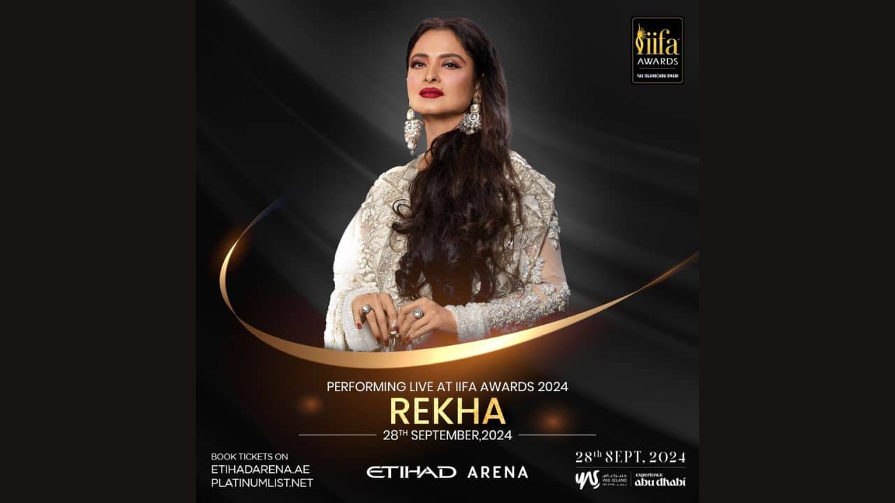 IIFA Announces Rekha's Grand Return to the 2024 IIFA Awards for a Spectacular Performance