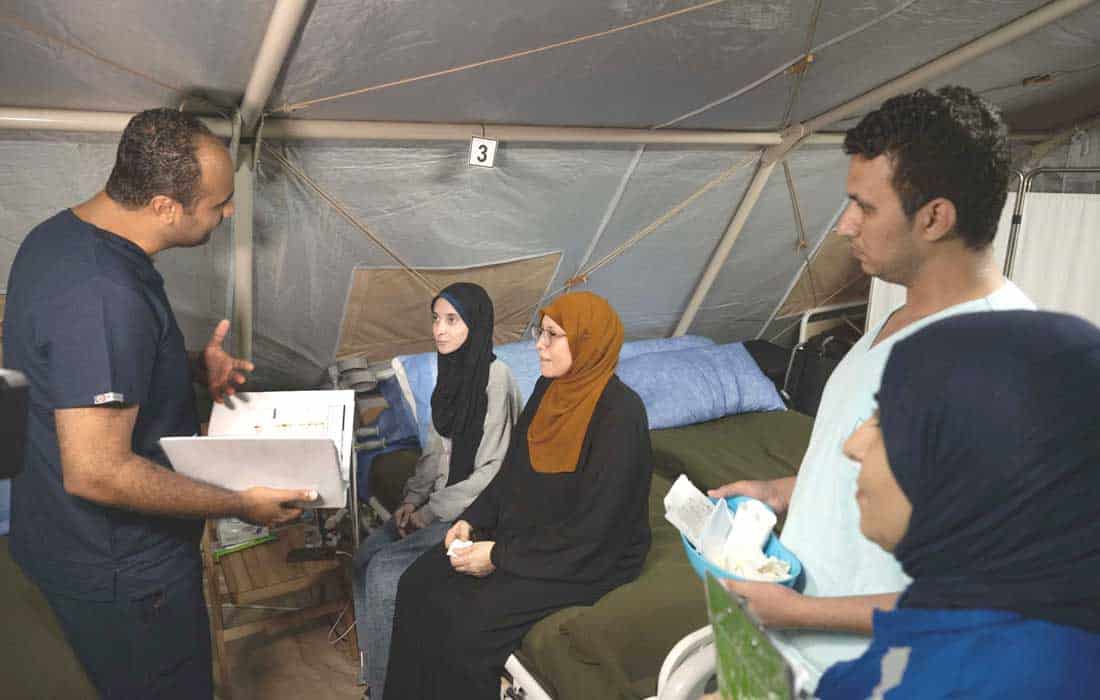 UAE Floating Hospital continues providing critical medical assistance to Gazans