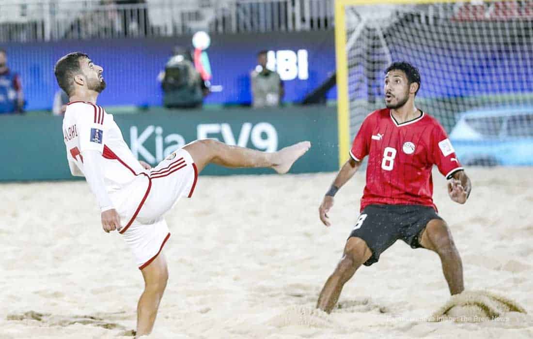 UAE wins international beach soccer tournament in China