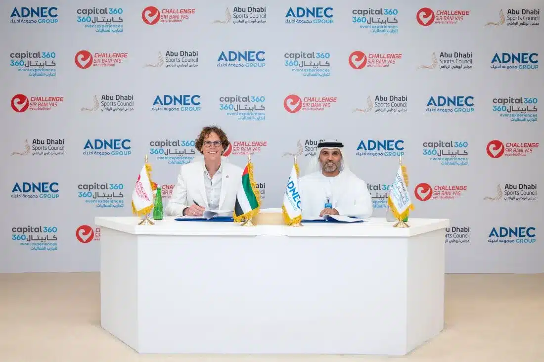 ADNEC Group launches the Challenge Sir Bani Yas Triathlon: The Middle East’s first long distance race