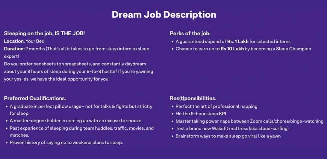 Apply-Wakefit-Dream-job-Indian-company-is-paying-for-intern-to-sleep