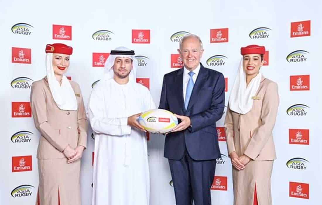 Emirates announced as Title Sponsor of Asia Rugby