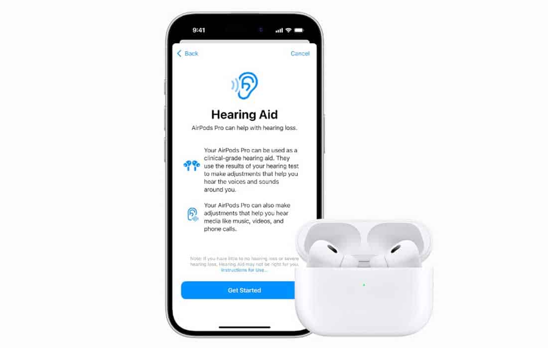 FDA approved Apple AirPods Pro 2 as clinical grade hearing aids